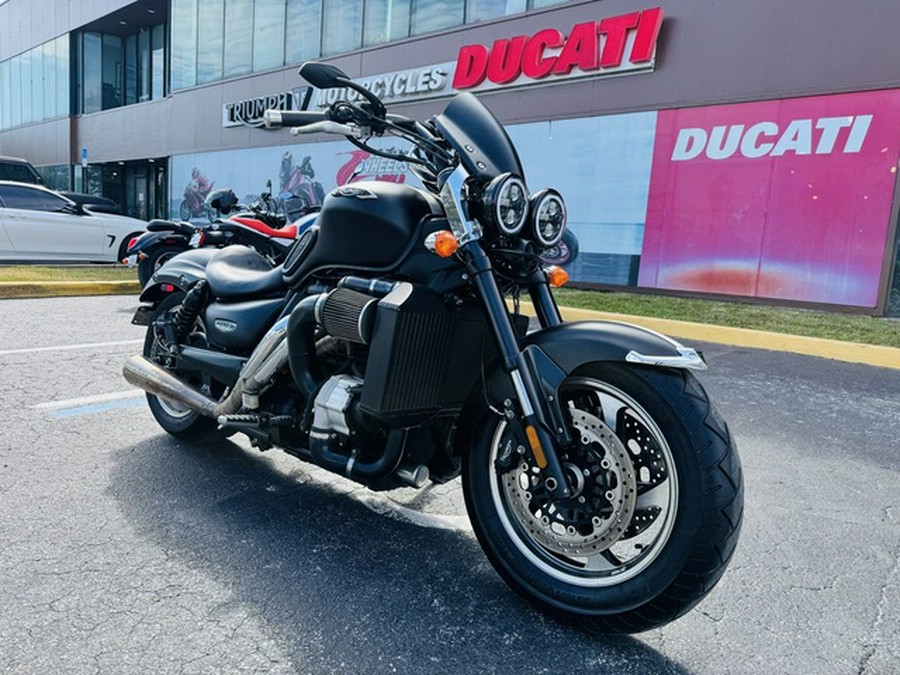 2018 Triumph Rocket III Roadster Matt Phantom Black