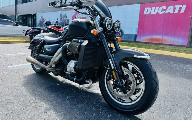 2018 Triumph Rocket III Roadster Matt Phantom Black