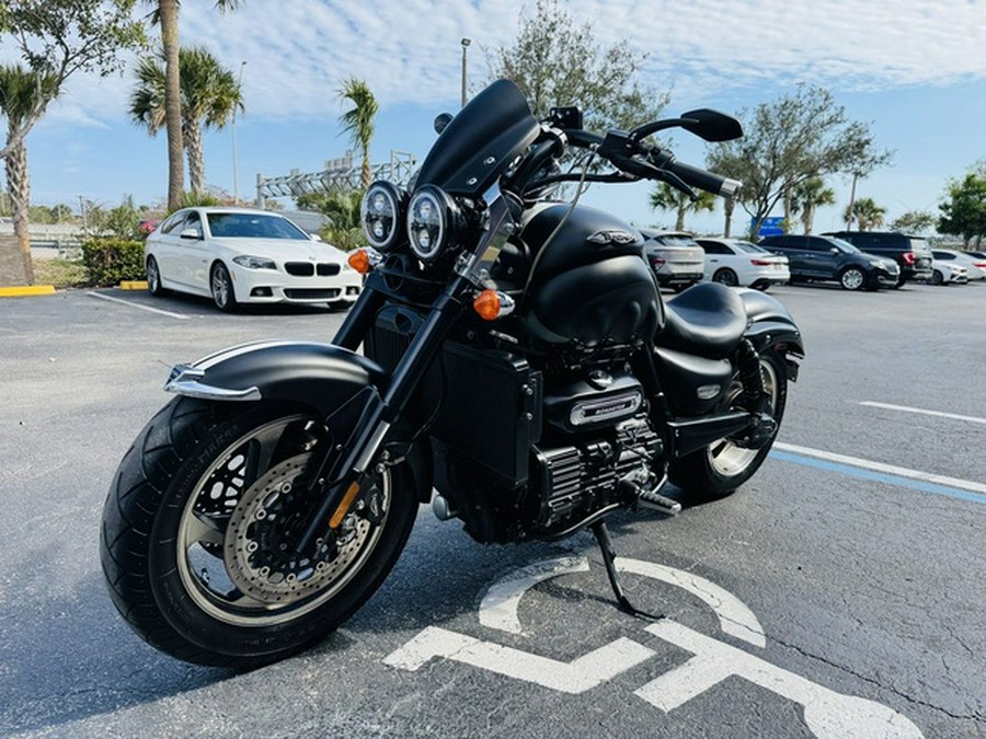 2018 Triumph Rocket III Roadster Matt Phantom Black