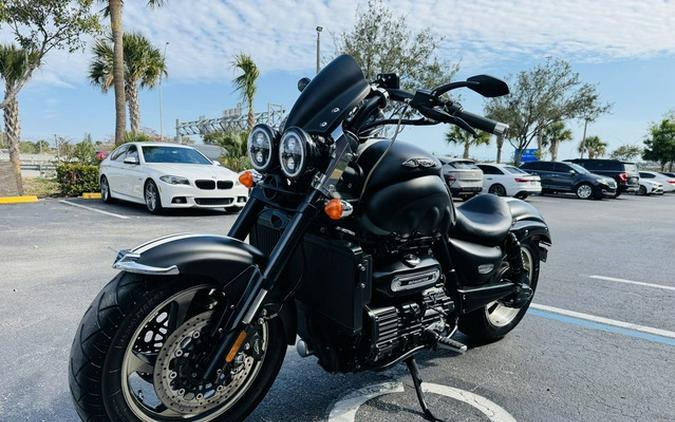 2018 Triumph Rocket III Roadster Matt Phantom Black