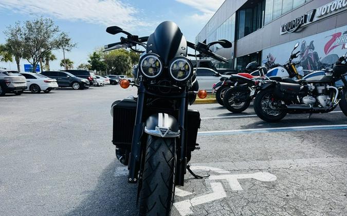 2018 Triumph Rocket III Roadster Matt Phantom Black