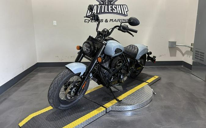2025 Indian Chief Bobber Dark Horse Storm Gray
