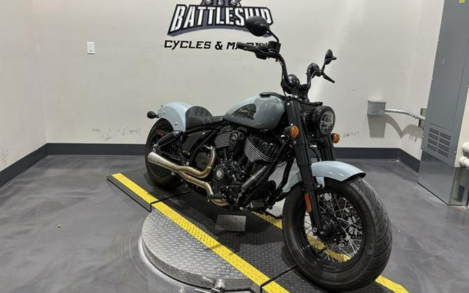 2025 Indian Chief Bobber Dark Horse Storm Gray
