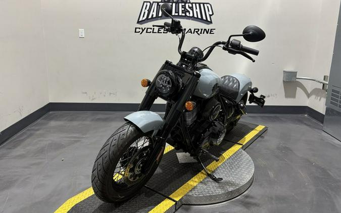 2025 Indian Chief Bobber Dark Horse Storm Gray