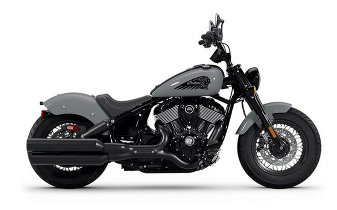 2025 Indian Chief Bobber Dark Horse Storm Gray