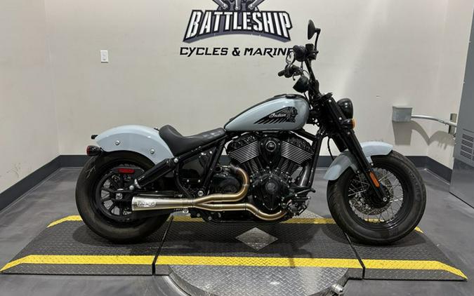 2025 Indian Chief Bobber Dark Horse Storm Gray