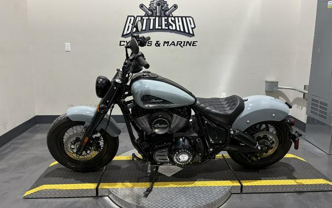 2025 Indian Chief Bobber Dark Horse Storm Gray