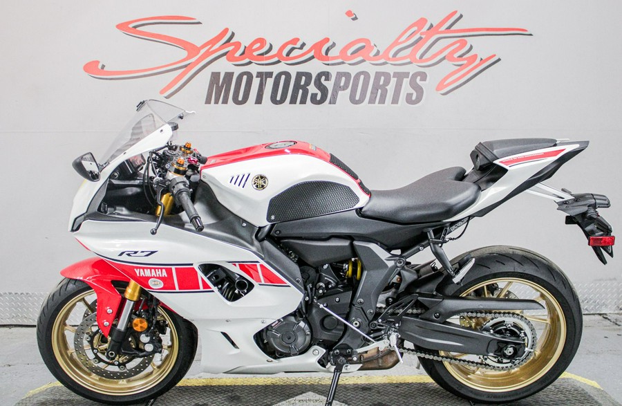 2022 Yamaha YZF-R7 World GP 60th Anniversary Edition