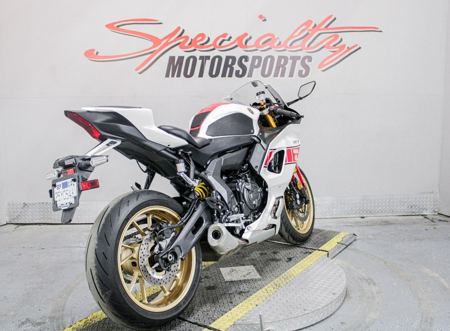 2022 Yamaha YZF-R7 World GP 60th Anniversary Edition