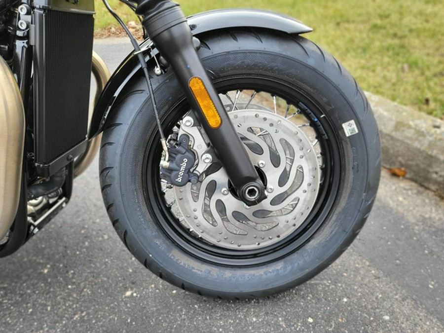 2024 Triumph Bonneville Bobber Jet Black/Ash Gray