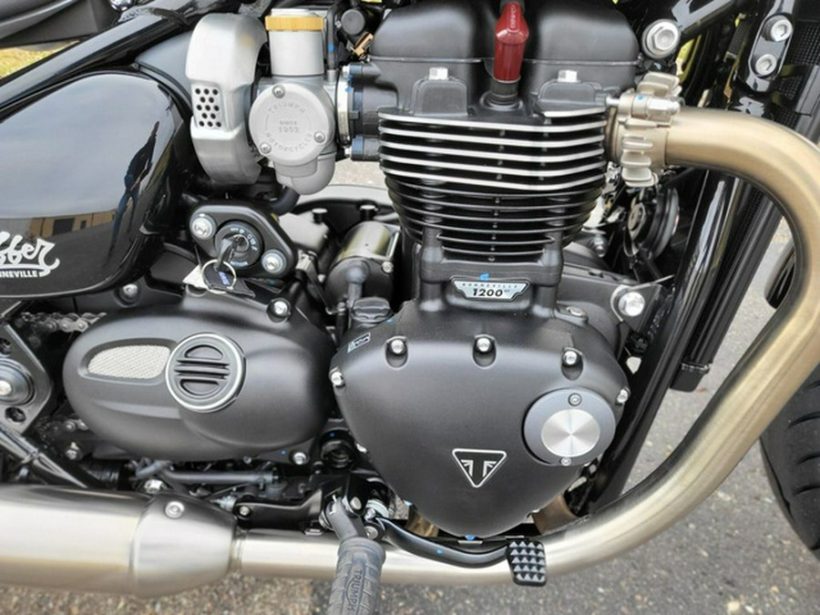 2024 Triumph Bonneville Bobber Jet Black/Ash Gray