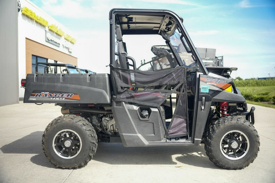 2017 Polaris® RANGER® 570 EPS Black Pearl