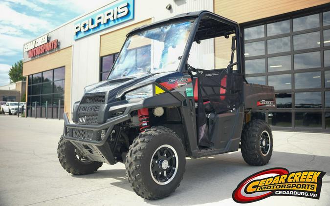 2017 Polaris® RANGER® 570 EPS Black Pearl