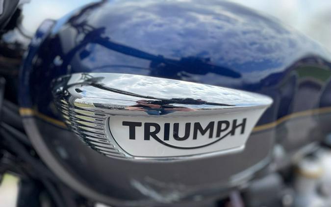 2024 Triumph Bonneville Speedmaster Pacific Blue/Silver Ice