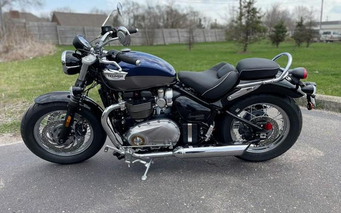 2024 Triumph Bonneville Speedmaster Pacific Blue/Silver Ice