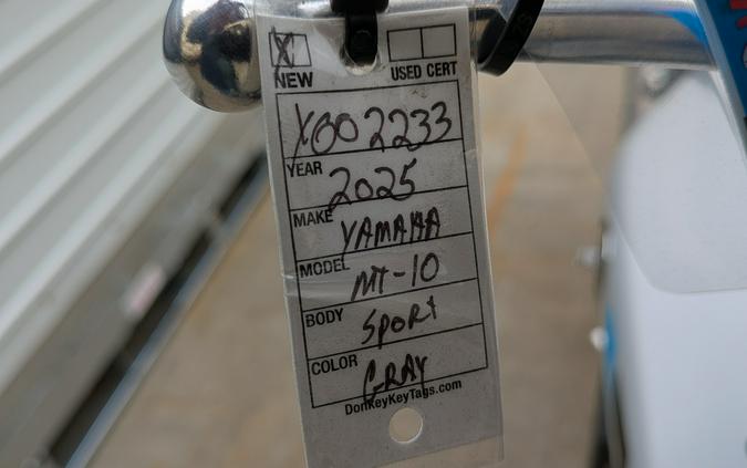2025 Yamaha MT-10