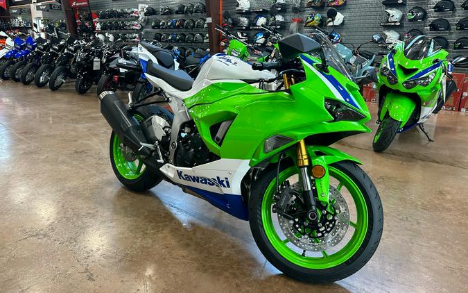 2024 Kawasaki Ninja ZX-6R 40th Anniversary Edition ABS