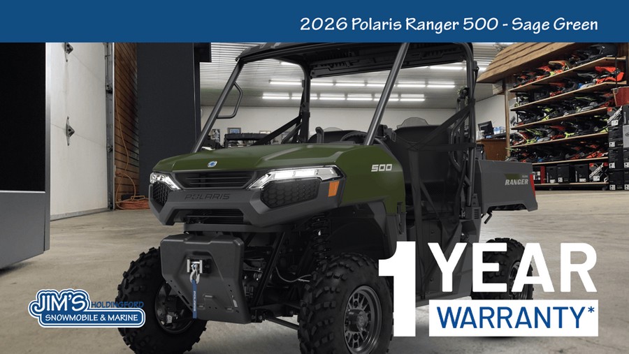 2026 Polaris Ranger® 500 - Sage Green
