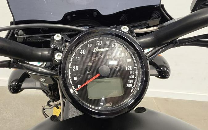 2023 Indian Scout Bobber ABS Icon Stealth Gray Azure Crystal