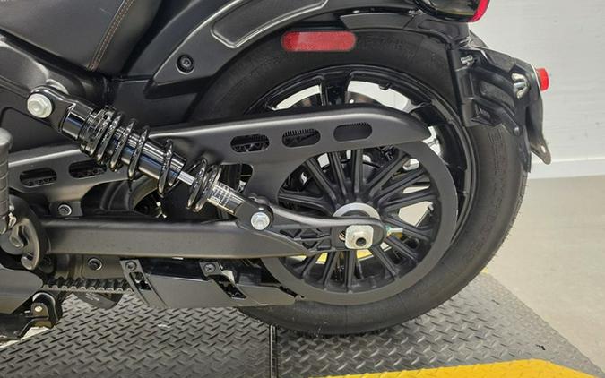 2023 Indian Scout Bobber ABS Icon Stealth Gray Azure Crystal