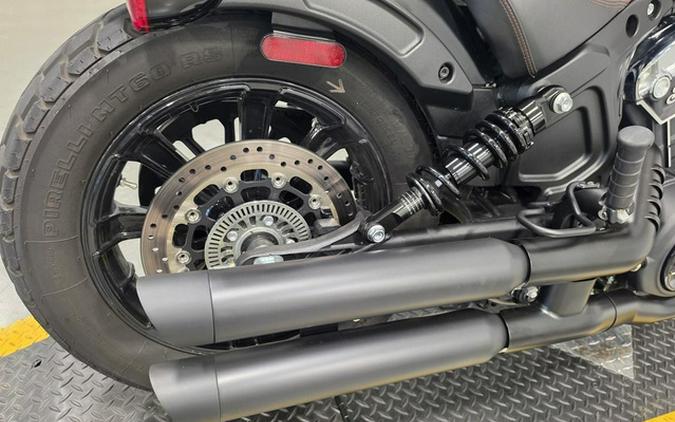 2023 Indian Scout Bobber ABS Icon Stealth Gray Azure Crystal