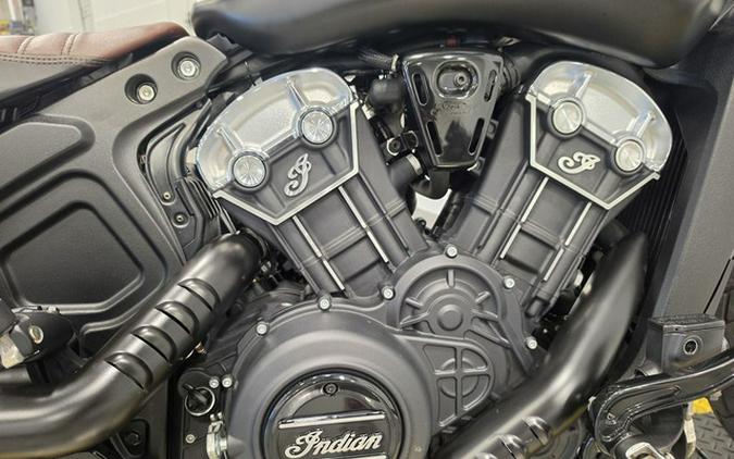 2023 Indian Scout Bobber ABS Icon Stealth Gray Azure Crystal