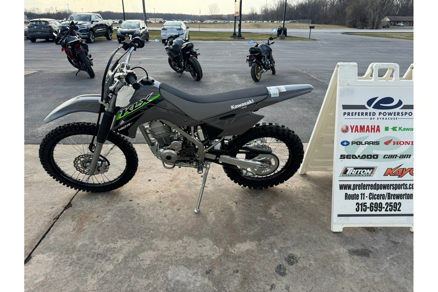 2024 Kawasaki KLX 140R F Battle Gray