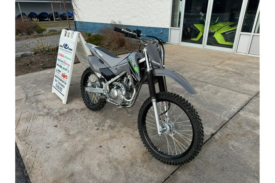 2024 Kawasaki KLX 140R F Battle Gray