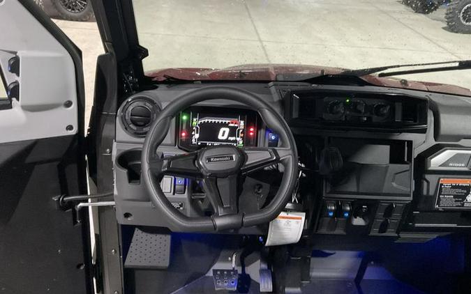 2025 Kawasaki RIDGE Crew HVAC Red