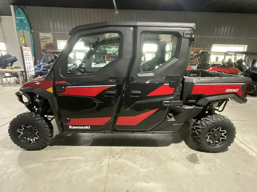 2025 Kawasaki RIDGE Crew HVAC Red