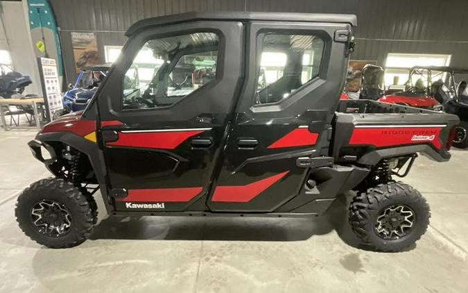 2025 Kawasaki RIDGE Crew HVAC Red