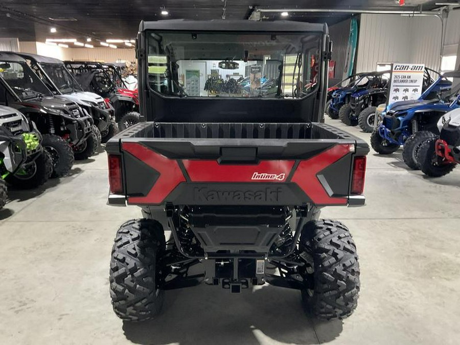 2025 Kawasaki RIDGE Crew HVAC Red