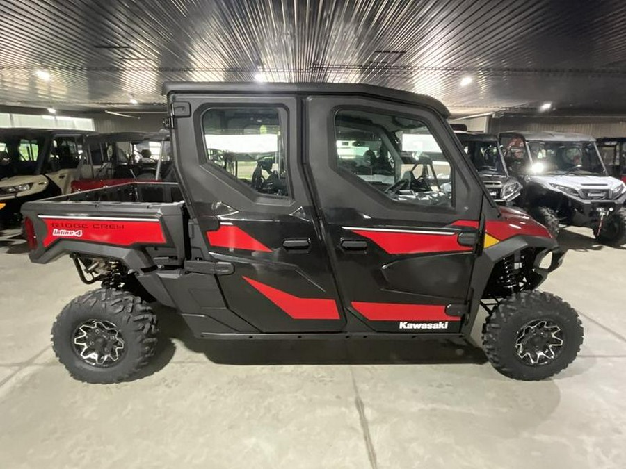 2025 Kawasaki RIDGE Crew HVAC Red