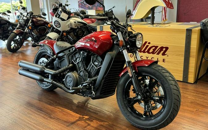 2024 Indian Motorcycle® Scout® Bobber Sixty ABS Sunset Red Metallic