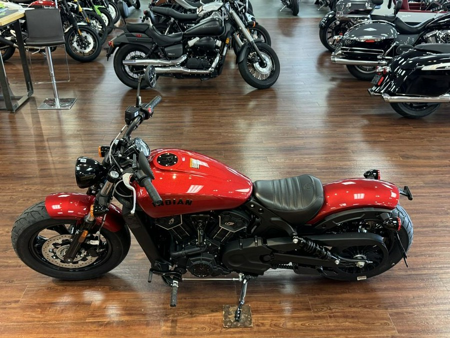 2024 Indian Motorcycle® Scout® Bobber Sixty ABS Sunset Red Metallic