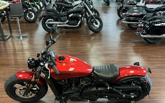 2024 Indian Motorcycle® Scout® Bobber Sixty ABS Sunset Red Metallic