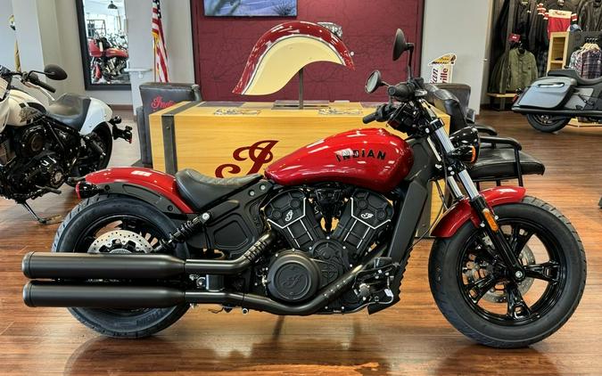 2024 Indian Motorcycle® Scout® Bobber Sixty ABS Sunset Red Metallic