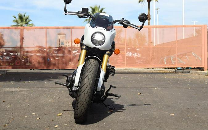 2025 Indian Motorcycle® 101 Scout® Ghost White Metallic with Graphics