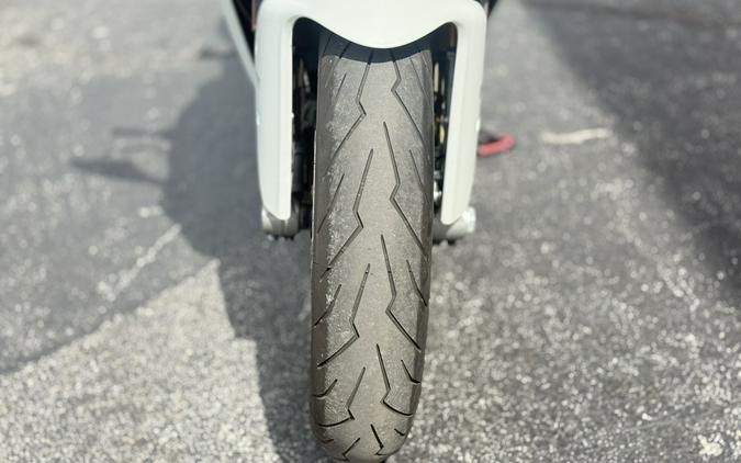 2023 Ducati SuperSport 950 S Arctic White Silk fairing with Ducati Red frame and Glossy Black wheel rims with Ducati Red “tag” - 05200T