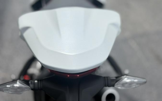 2023 Ducati SuperSport 950 S Arctic White Silk fairing with Ducati Red frame and Glossy Black wheel rims with Ducati Red “tag” - 05200T