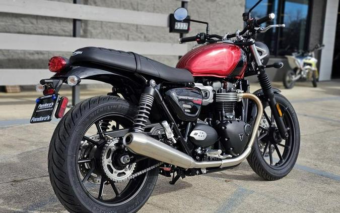 2024 Triumph Speed Twin 900 Carnival Red/Phantom Black