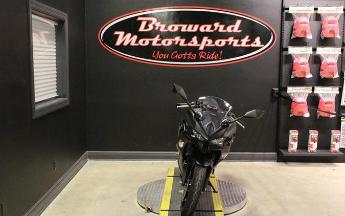2026 Kawasaki Ninja 500 ABS Metallic Flat Spark Black