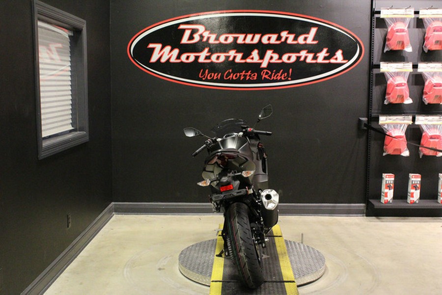 2026 Kawasaki Ninja 500 ABS Metallic Flat Spark Black