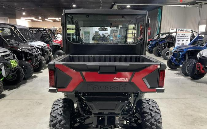 2025 Kawasaki RIDGE Crew HVAC Red