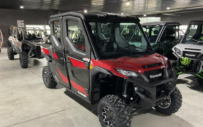 2025 Kawasaki RIDGE Crew HVAC Red