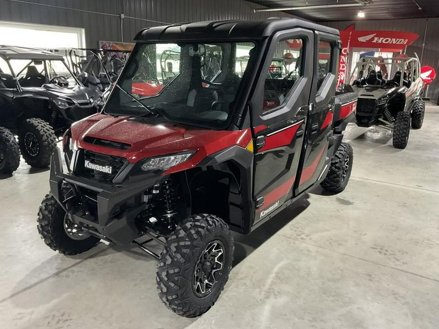 2025 Kawasaki RIDGE Crew HVAC Red