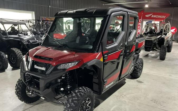 2025 Kawasaki RIDGE Crew HVAC Red