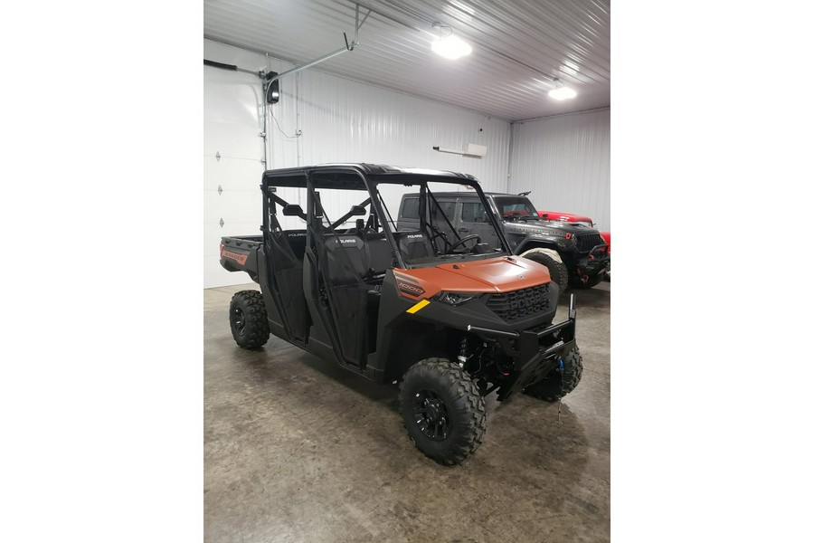 2026 Polaris Ranger Crew 1000 Premium Orange - 2-yr Warranty - FREE PLOW!