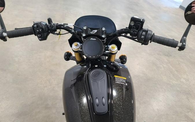 2026 Indian 101 Scout Black Crystal With Super Graphite