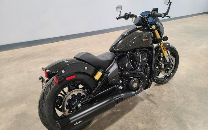2026 Indian 101 Scout Black Crystal With Super Graphite